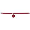 Collier pour Chien - HUNTER - Aalborg - Cuir Souple - Taille 28-33 cm - Rouge