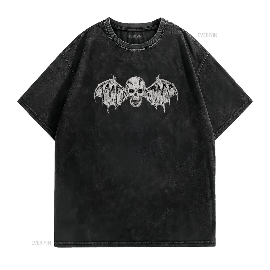 Vintage s AVENGEDFOLD Life Is But A Dream Deathbat T shirt Bootleg vintage Washed Slightly Unisex designer clothes
