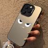 Funny Angry Face Phone Case for Xiaomi 14T 13T 12T Pro Mi 15 14 13 12 11 Lite 5G NE Plating Matte Hard Shockproof Bumper Cover