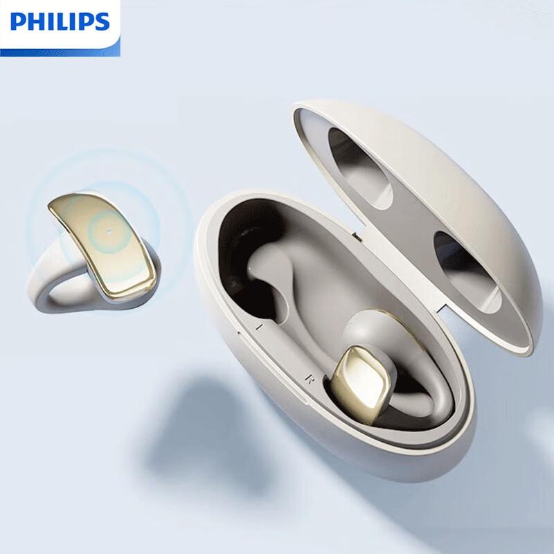 Philips Open-Ear Clip-On True Wireless Bluetooth Headset