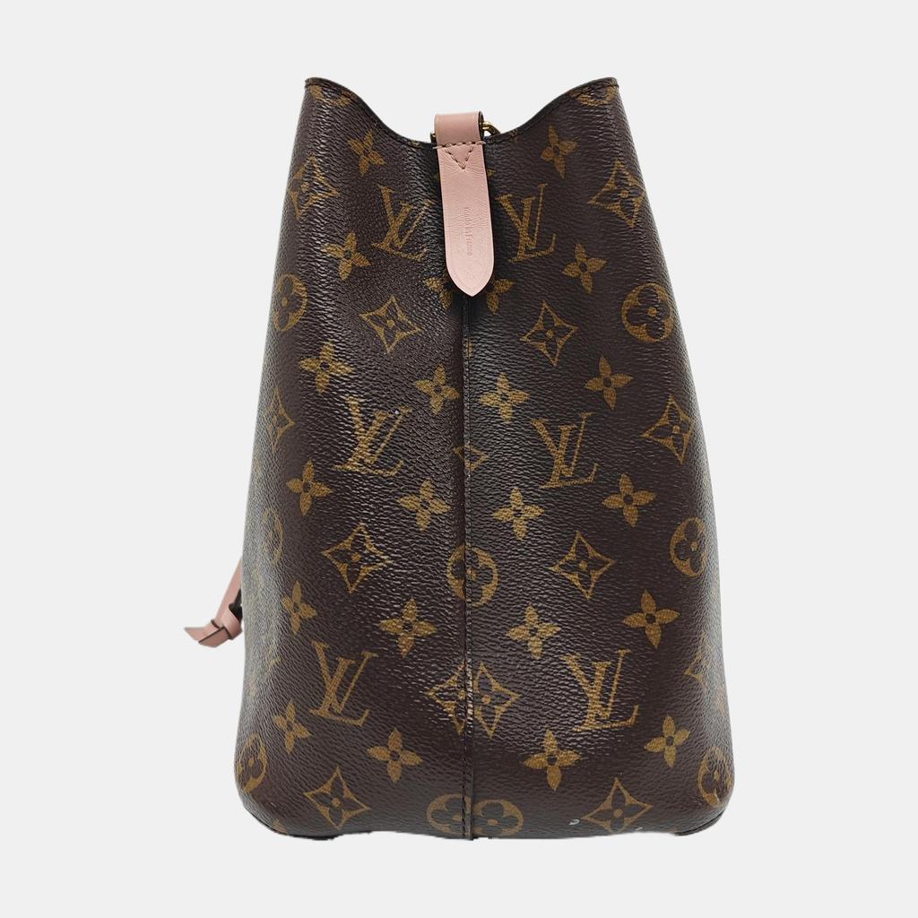[Б/У] Сумка-ведро Noe из канвы с покрытием Monogram и кожи - Хорошее состояние #J52QBU