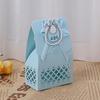 Бумажная упаковка, детский подарок на вечеринку, лента, коробка конфет на день рождения, 12 шт., принадлежности для свадебной вечеринки, сумки для новорожденных, аксессуары для детского душа цвета конфет