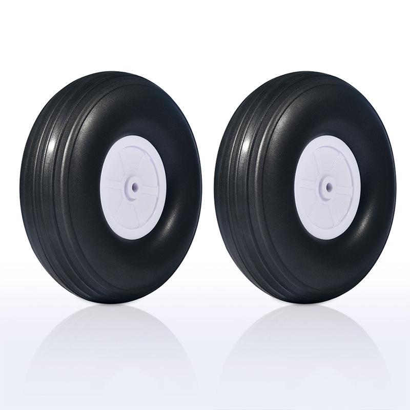 0.75~5 inch RC Airplane Landing Gear Wheel | Fixed-Wing Aircraft Rubber PU Wheel for RC Models & Drones