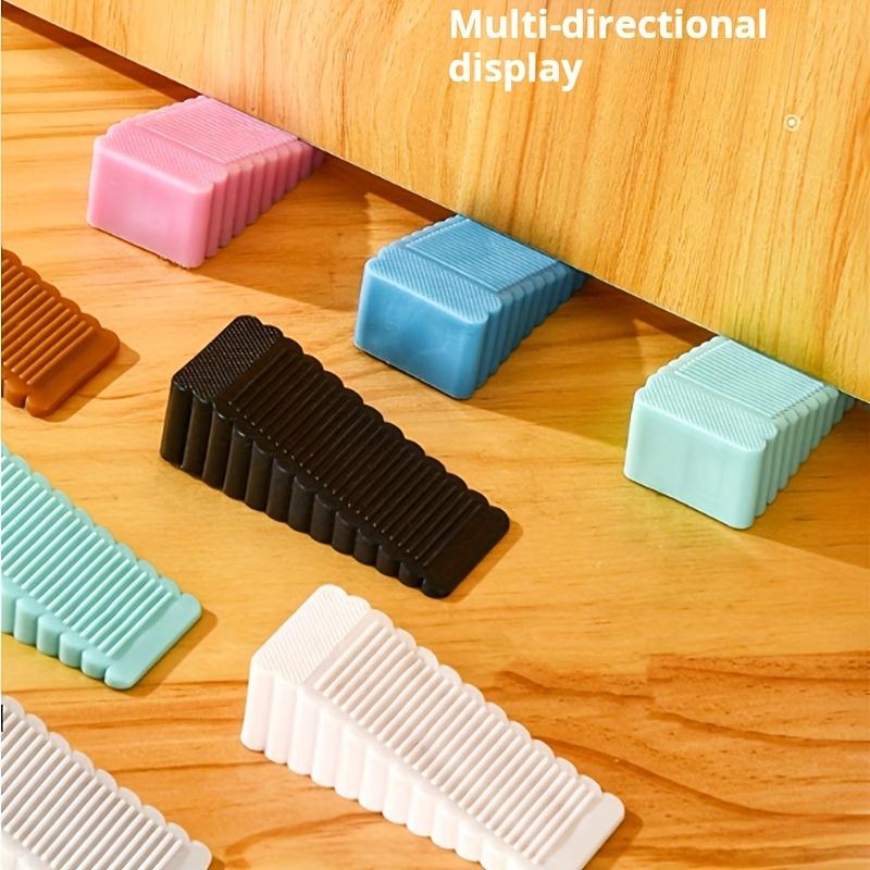 Безопасные силиконовые дверные стопоры, клиновые дверные стопоры, дверные стопоры, задний фиксатор для двери домашнего офиса, защита от столкновений