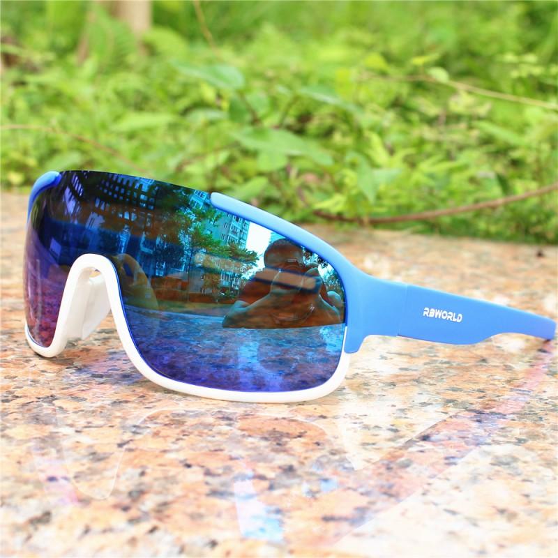 Crave 3 Cycling Sunglasses With Interchangeable Lenses Windproof Sport Eyewear Outdoor Riding Men Women