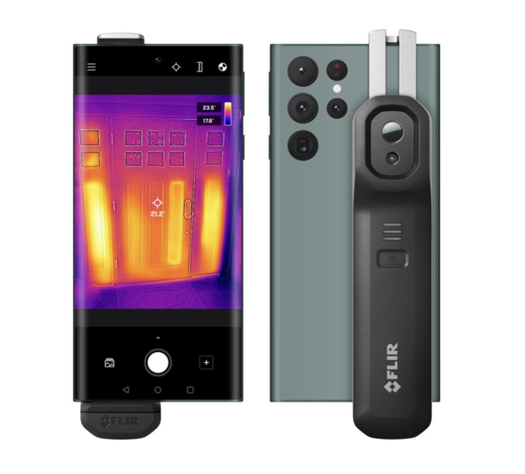 FLIR ONE Совместимость с инфракрасной термографией Гарантия до 2 лет Беспроводная связь Совместимость с облаком 4800 пикселей Деталь производителя [FLIR EDGE]
