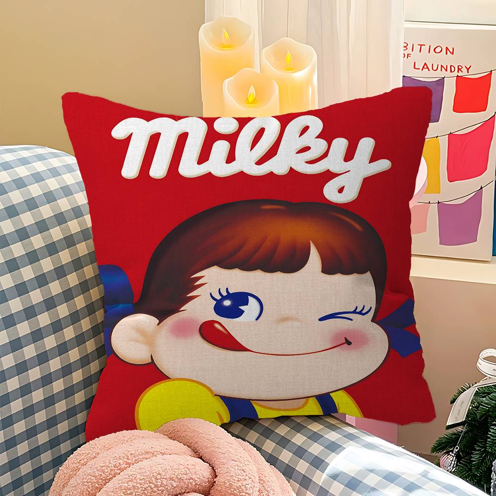 M-mil-ky W-way P-peko-Chan Чехол для подушки-кушн Чехол для подушки Декор Наволочка Печатный чехол для подушки Для дивана