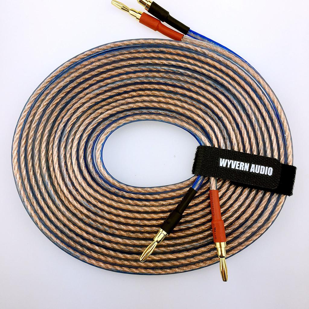 WYVERN Audio Speaker Cable Blue 1.5m WY-BP15