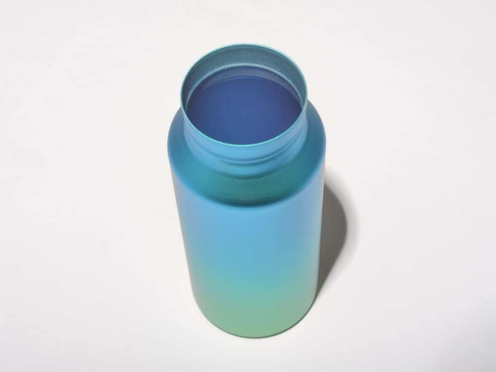 Snow Peak Aurora Bottle 600 Ocean TW-660RE-OC with Sticker