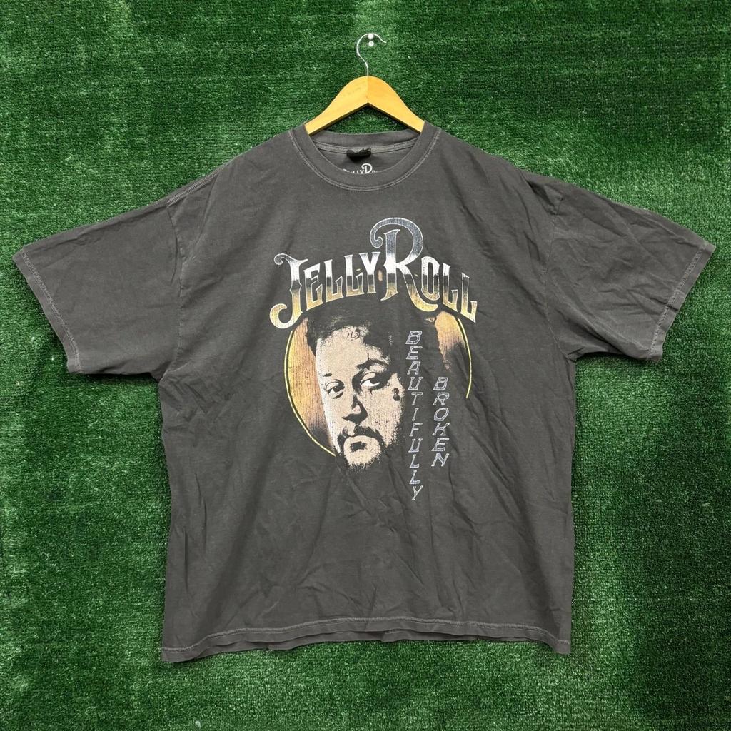 Jelly Roll Beautifully Broken Country T-shirt Size 3XL