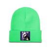 Jujutsu Kaisen Gojo Satoru Knitted Caps for Women Unisex Beanie Winter Hat Polyester Anime Japan Manga Hip Hop Caps