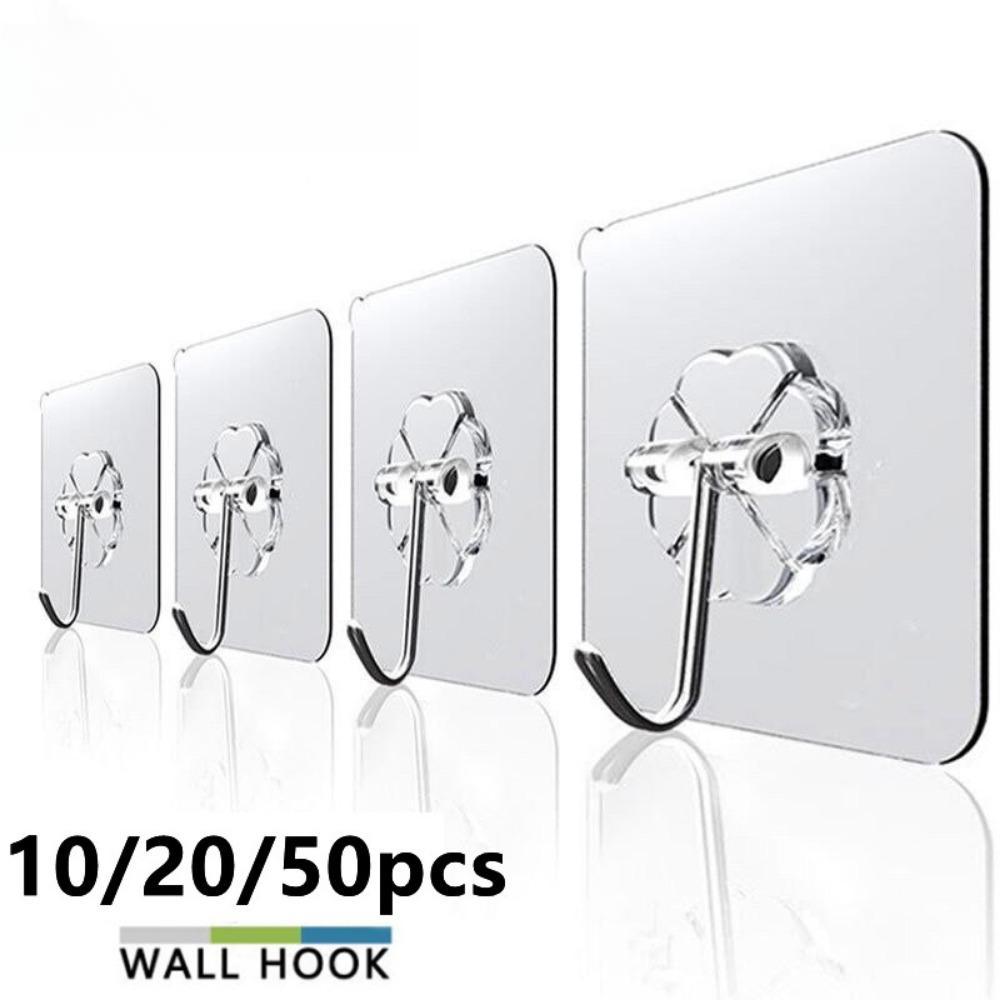 10/20/50pcs Self -adhesive Universal Hooks