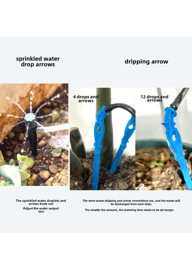 Smart Automatic Plant Watering System with Timer for Gardens and Potted Plants
