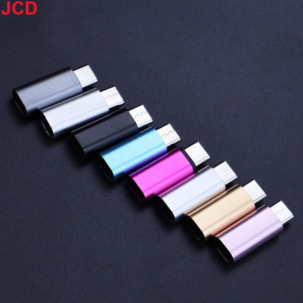 JCD 1pc Type-C Adapter Male Type C To Female 3.5mm Adapter for Macbook Xiaomi Huawei Honour 3.5mm Wired Earphone Adapter Support
