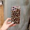 Закаленное стекло с принтом леопарда и гепарда для iPhone 14 13 12 11 Pro Mini XS MAX 14Plus X XS XR Чехол