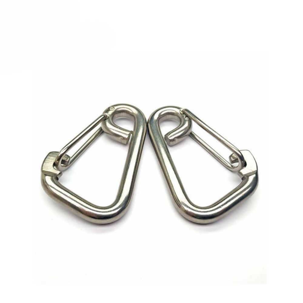 Stainless Steel Scuba Diving Hook Silver Hanging Buckle Snap Kayak Accessories