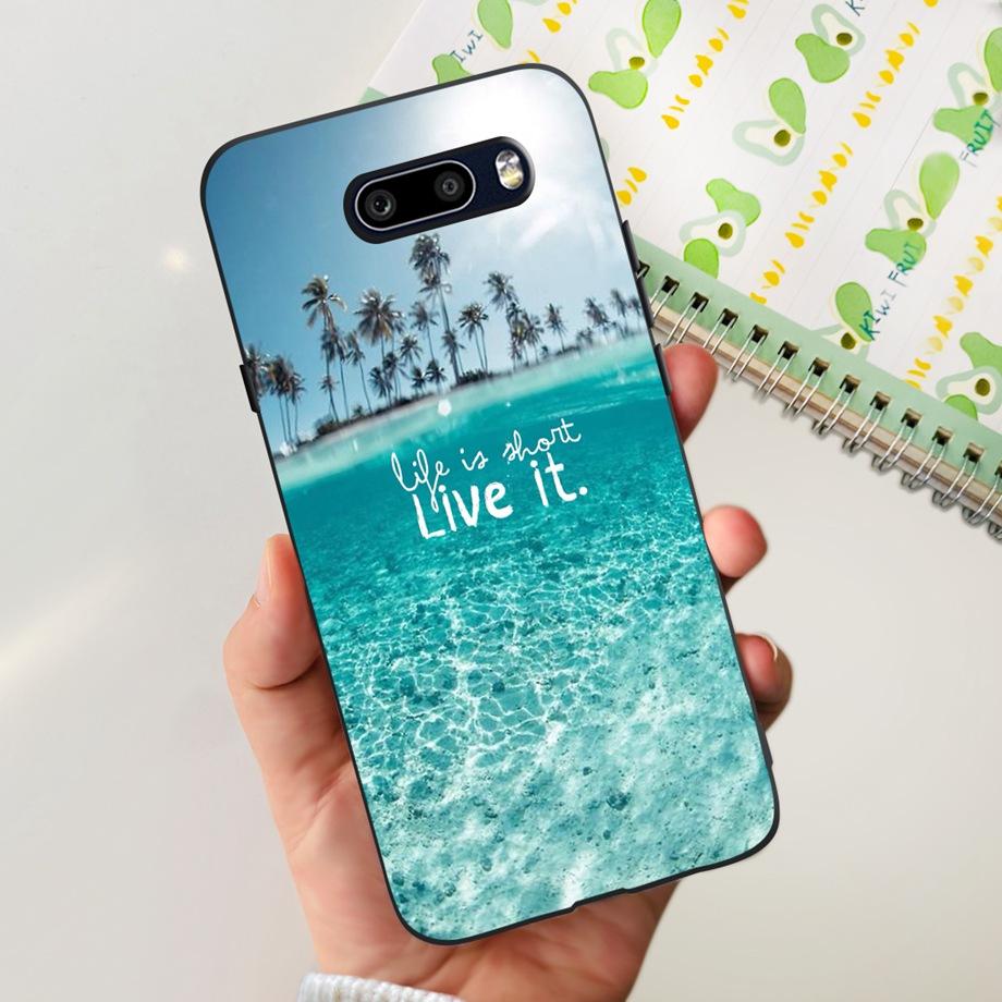 Чехол для LG G8X ThinQ Защита камеры Мягкая прозрачная задняя крышка Для телефона LG V50S Thinq LGV50 ThinQ Бампер Мраморный узор Череп