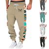 Весенние спортивные брюки для фитнеса мужские свободные повседневные спортивные штаны из хлопка