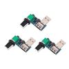 Регулятор скорости USB-вентилятора Регулятор скорости DC4-12V Снижение шума Многоступенчатая регулировка Губернатор