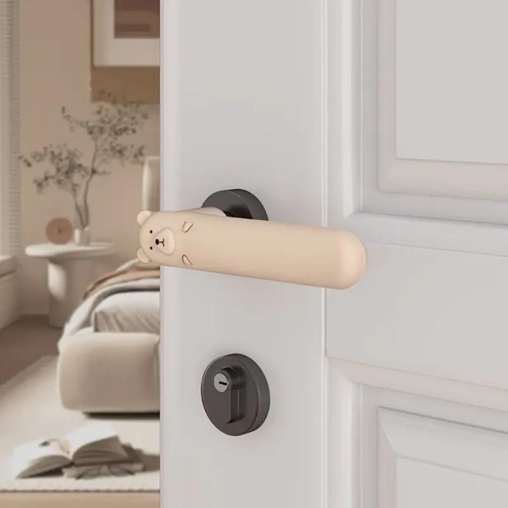 Anti-static Door Handle Glove Anti Collision Doorknob Cover Static Mat Door Knob Cover Living Room