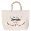 Sac de plage anse corde d'une Chimiste au Top Cadeau Anniversaire Noël | Grand Sac de Transport &amp; Sport