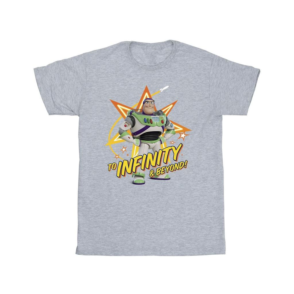 Disney Girls Toy Story Buzz To Infinity Cotton T-Shirt