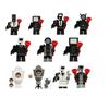 Monitor Building Block TV Camera Audio Anime Cartoon Mini Action Figure Blocks Children's Toys Christmas Birt