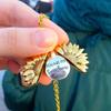 You Are My Sunshine открытый медальон с подвеской в ​​виде подсолнуха, ожерелье в стиле бохо, лучшие подарки для дружбы, ожерелье с надписью Bff, колье