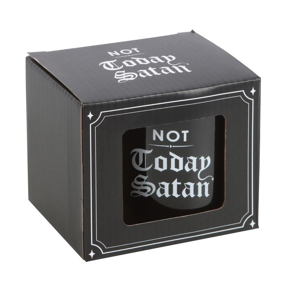 Something Different Not Today Satan Mug