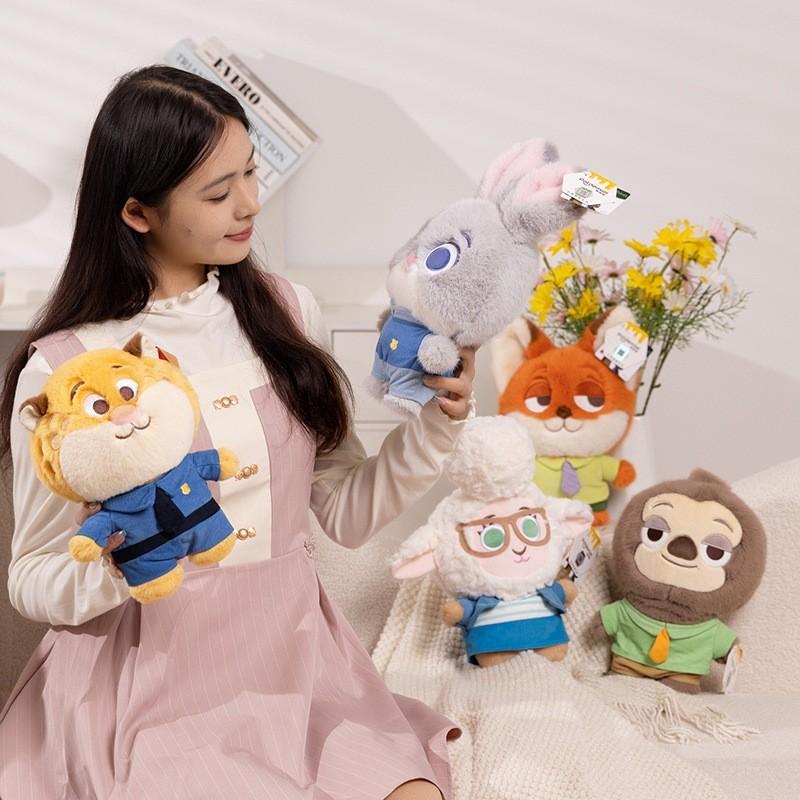 Ник Джуди Зверополис Плюшевый Брелок Подвеска на Рюкзак Кукла Кино Подарок Фанат