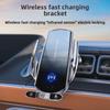 Беспроводной магнитный автомобильный держатель для телефона Q88 — зарядка 15 Вт, съемный штекер, поддержка навигации
