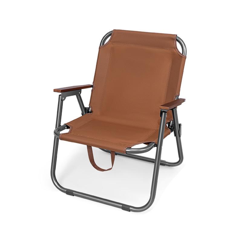 Складной кемпинговый и пляжный стул Кермит, круглая трубка 25 мм