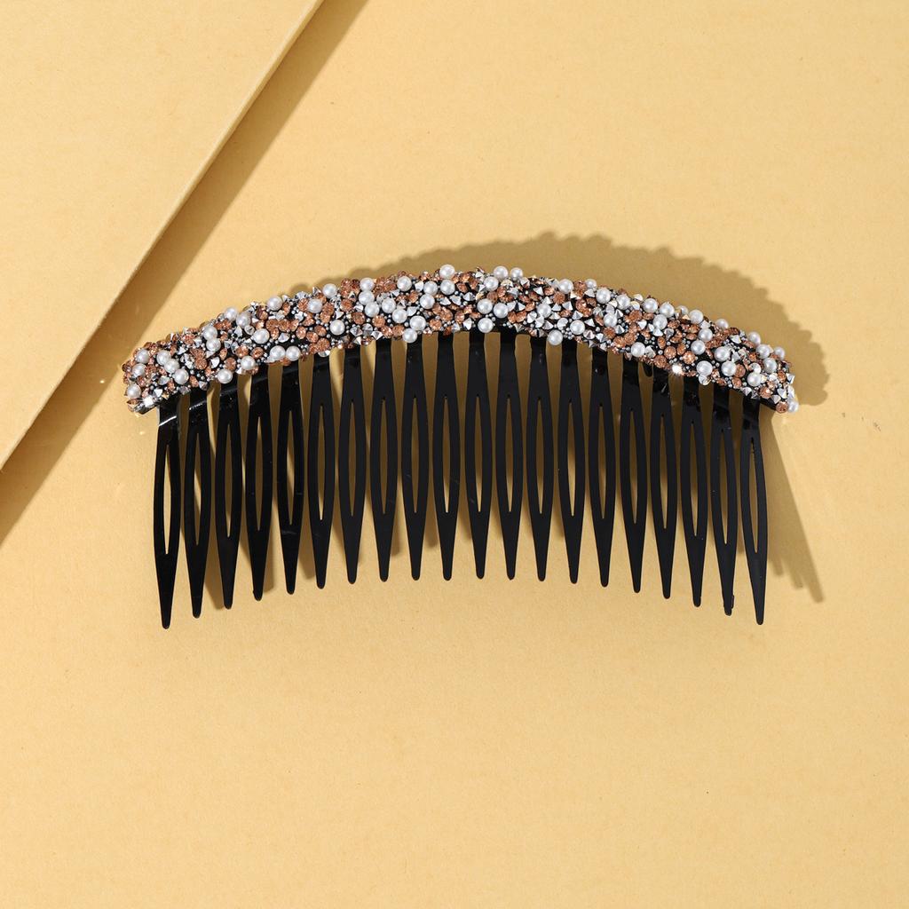 20 Teeth Full Rhinestone Broken Hairpin Hair Comb Hairpins Women Shiny Elegant Combs Hair Clips Fashion Hair Styling Accessories