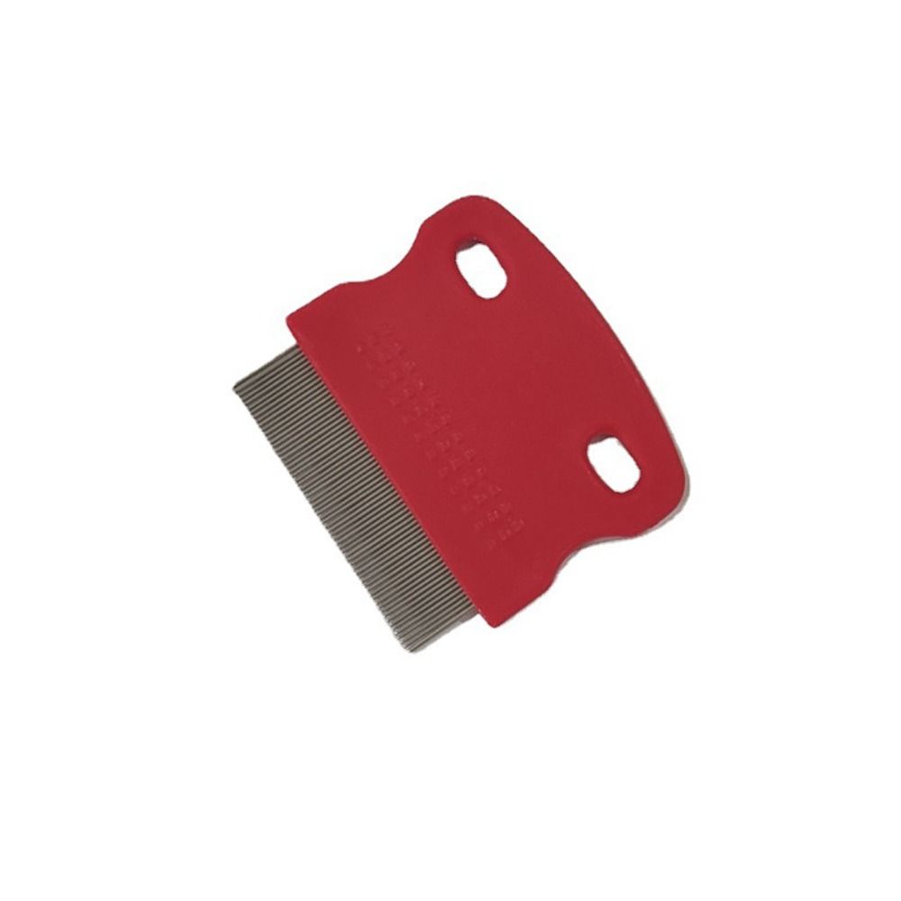 Металлические зубья Аксессуары для питомцев Расческа для вычесывания шерсти Щетка для удаления шерсти Удаление гнид яиц вшей Блошиные грабли