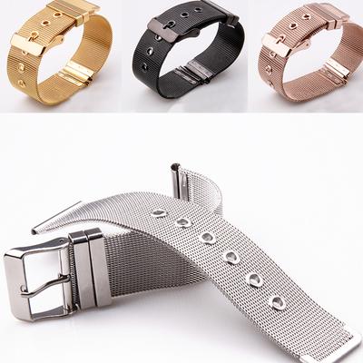 Универсальные часы из нержавеющей стали Srtap Watch Belt Writst Watch Band Durable 14/16/18/20/22/24 мм