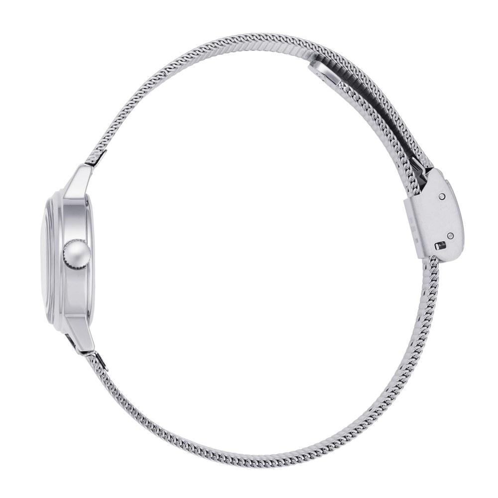 MATOW Женские часы Tsuki Seigetsu Clear Moon Круглые Серебристые Белая сетка MW005007