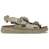 Birkenstock Кожаные пляжные сандалии унисекс Светло-коричневые 1026398
