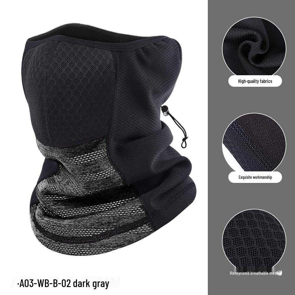 Зимний велосипедный платок Ruidong: Теплая лыжная маска и защита ушей