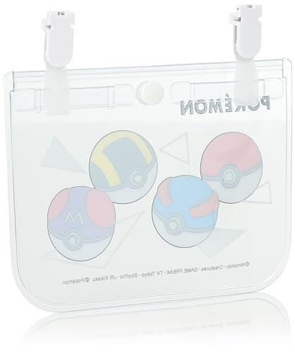 [Pokemon] Clip Pocket Clear Clip Pocket Kids KPK71453 Clear/Monster Ball