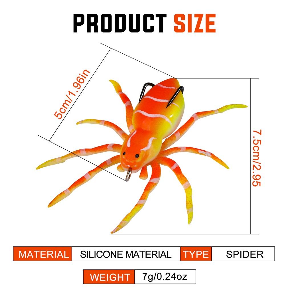 1 шт., искусственная приманка, мягкая рыболовная приманка, 7 г/5 см, искусственная рыболовная приманка, резиновая мягкая приманка для пресноводных рыболовных снастей