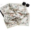 Spring and summer pastoral silk silk scarf mulberry silk sunscreen small square scarf fresh and sweet scarf thin silk scarf