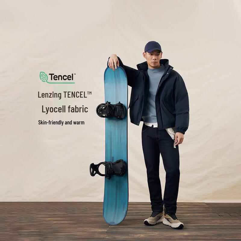 Levi's Мужские зауженные теплые зимние джинсы 502