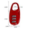 Инструмент безопасности Шкафчик в общежитии Замок Противоугонный Чемодан Комбинационный кодовый замок Путешествие
