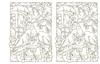 My Coloring Postcard Book The Story of the Forest Girl (Revised Edition)
