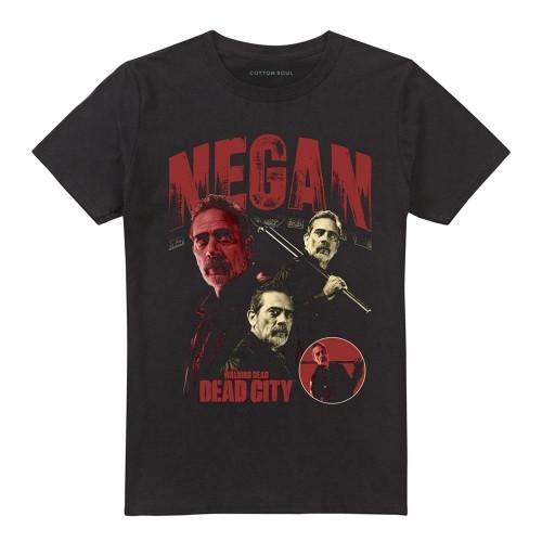 The Walking Dead Unisex Adult Dead City Negan Homage T-Shirt