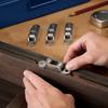 4pcs Double Bearing Window Pulley Wheels Zinc Alloy Door Window Fittings  Sliding Door