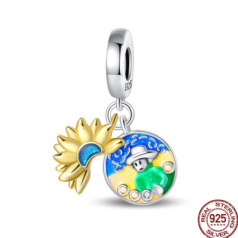 Медные пружинные бусины-подвески серии «Насекомые-бабочки», подарок, подходят для оригинального браслета 3 мм, сделай сам, на день рождения