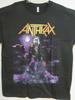 ОФИЦИАЛЬНЫЙ МЕРЧ ANTHRAX 2017 ЛИЦЕНЗИРОВАННАЯ ФУТБОЛКА UNISEX EXTRA LARGE ДЛЯ КОНЦЕРТА МУЗЫКАЛЬНОЙ ГРУППЫ