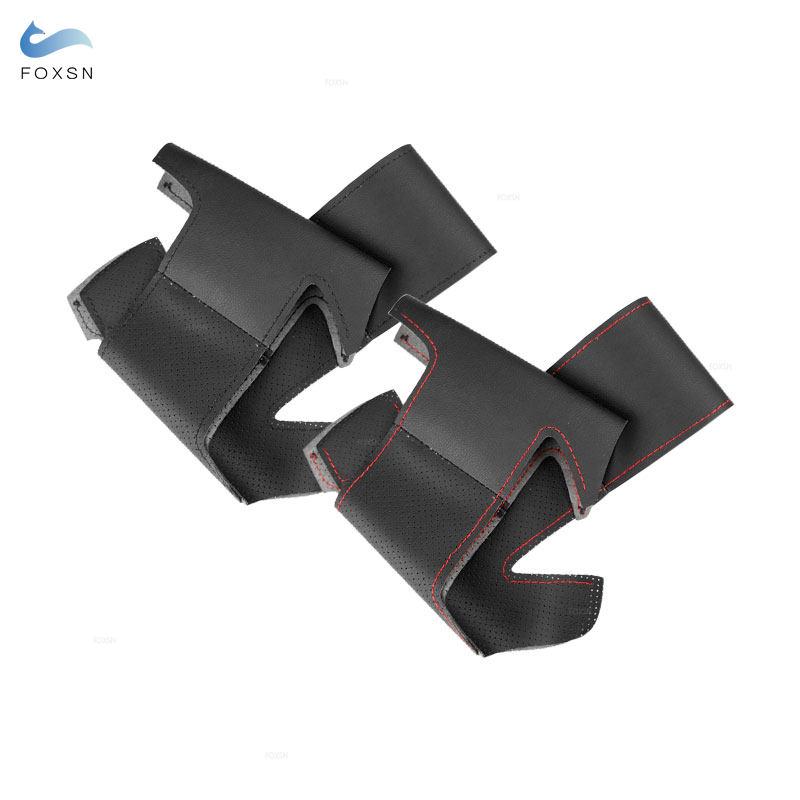 Мягкий перфорированный кожаный чехол для Subaru Forester 2008-2012 Impreza 2008-2011 Legacy 2010 Exiga 2, чехол на руль автомобиля
