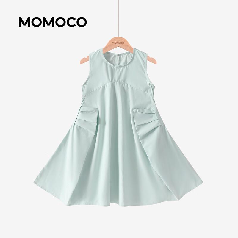 Летнее платье-принцесса без рукавов для девочек MOMOCO